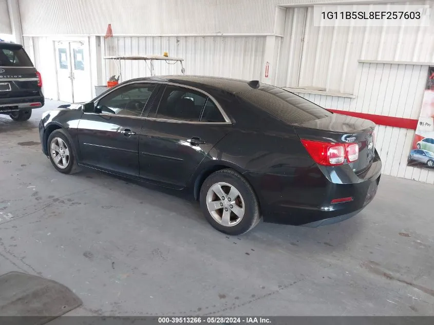 2014 Chevrolet Malibu 1Ls VIN: 1G11B5SL8EF257603 Lot: 39513266