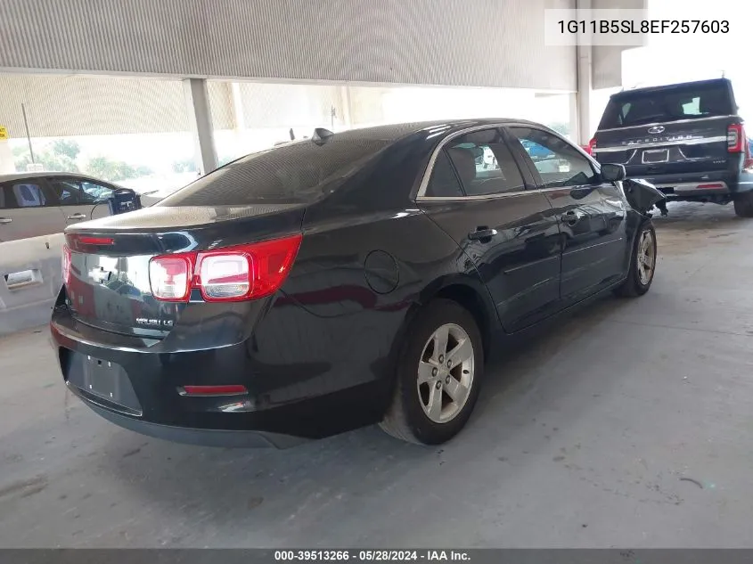 1G11B5SL8EF257603 2014 Chevrolet Malibu 1Ls