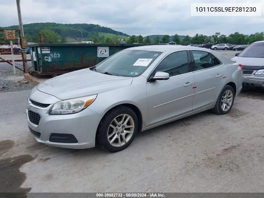 1G11C5SL9EF281230 2014 Chevrolet Malibu 1Lt