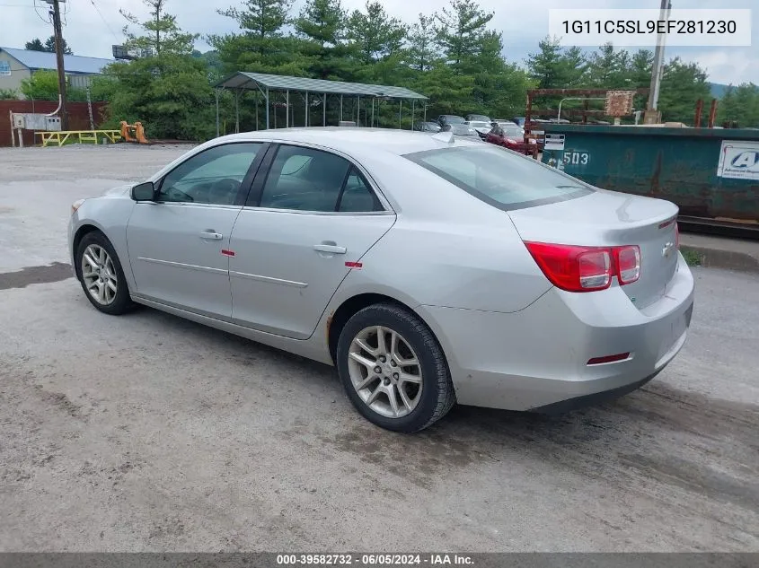 1G11C5SL9EF281230 2014 Chevrolet Malibu 1Lt