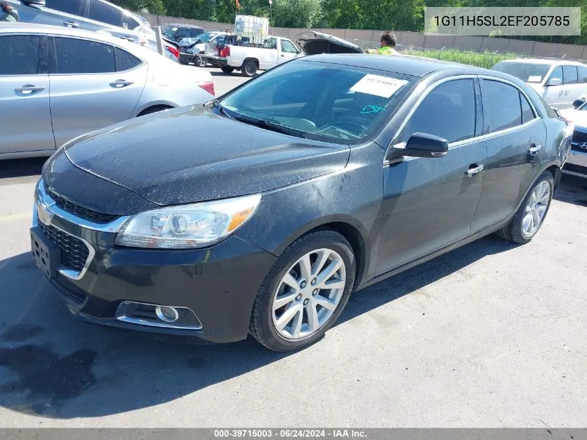 2014 Chevrolet Malibu 1Lz VIN: 1G11H5SL2EF205785 Lot: 39715003