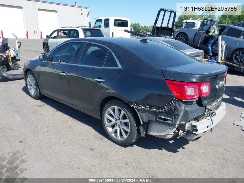 2014 Chevrolet Malibu 1Lz VIN: 1G11H5SL2EF205785 Lot: 39715003