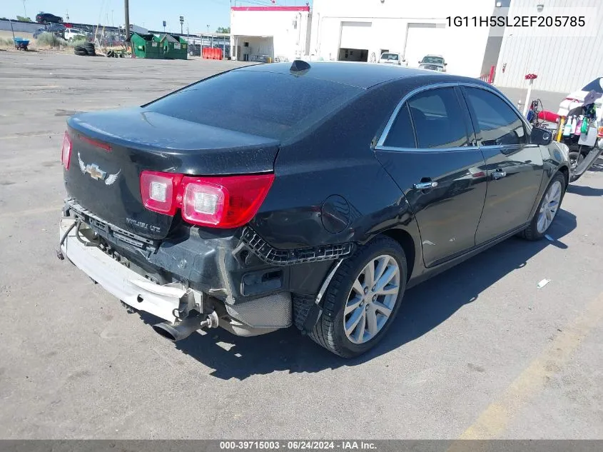 2014 Chevrolet Malibu 1Lz VIN: 1G11H5SL2EF205785 Lot: 39715003