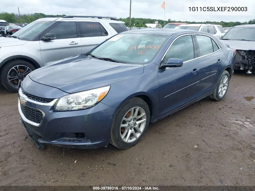 2014 Chevrolet Malibu 1Lt VIN: 1G11C5SLXEF290003 Lot: 39799316