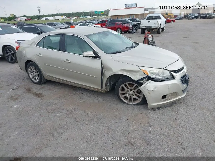 2014 Chevrolet Malibu 1Lt VIN: 1G11C5SL8EF117712 Lot: 39882301