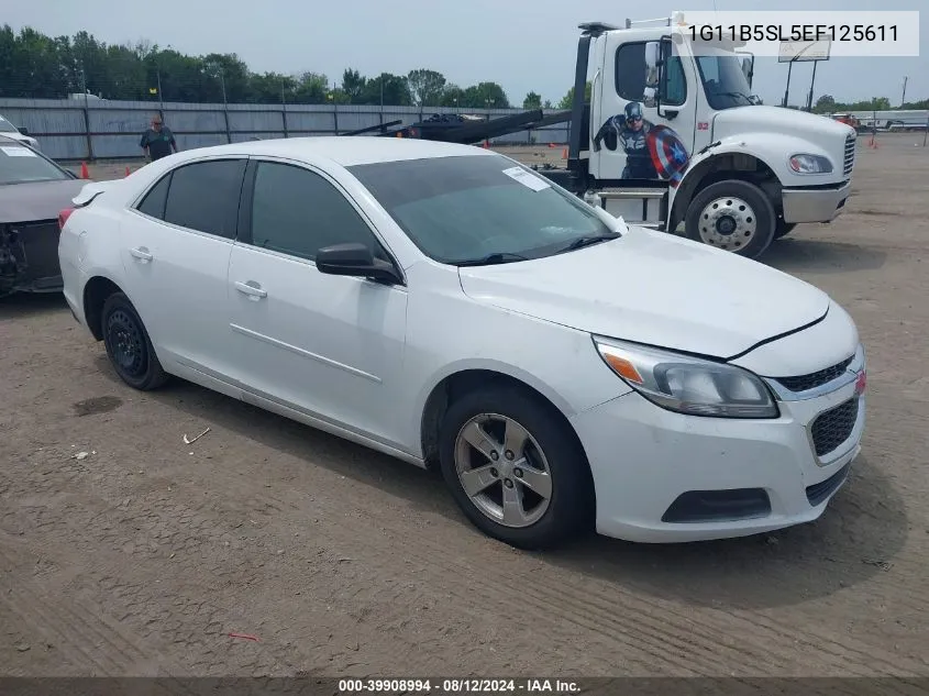 1G11B5SL5EF125611 2014 Chevrolet Malibu 1Ls