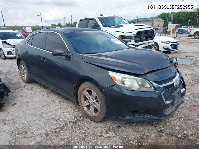 2014 Chevrolet Malibu 1Ls VIN: 1G11B5SL3EF252955 Lot: 39925709