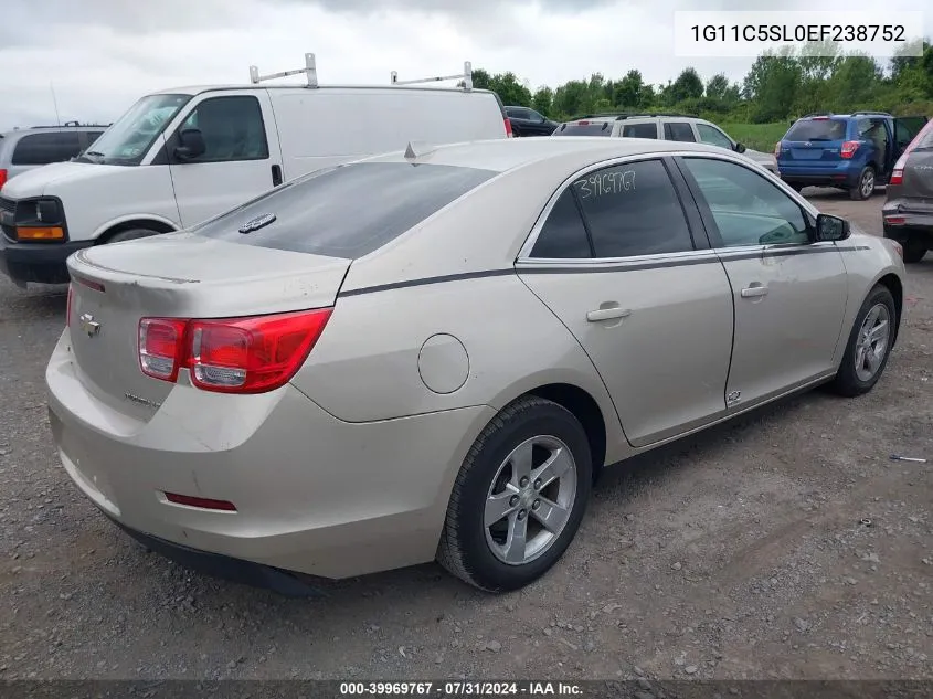 2014 Chevrolet Malibu 1Lt VIN: 1G11C5SL0EF238752 Lot: 39969767