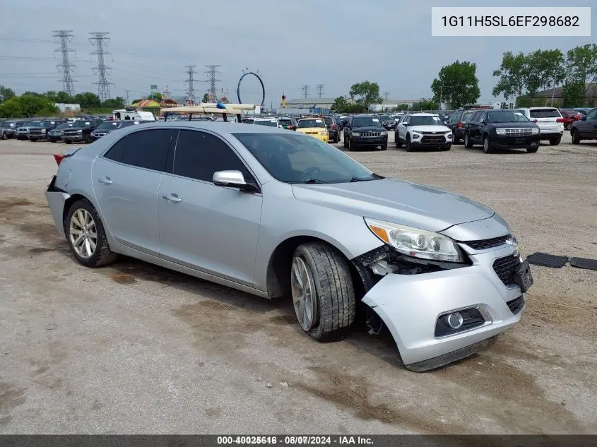 2014 Chevrolet Malibu 1Lz VIN: 1G11H5SL6EF298682 Lot: 40025616