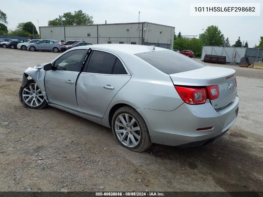 2014 Chevrolet Malibu 1Lz VIN: 1G11H5SL6EF298682 Lot: 40025616