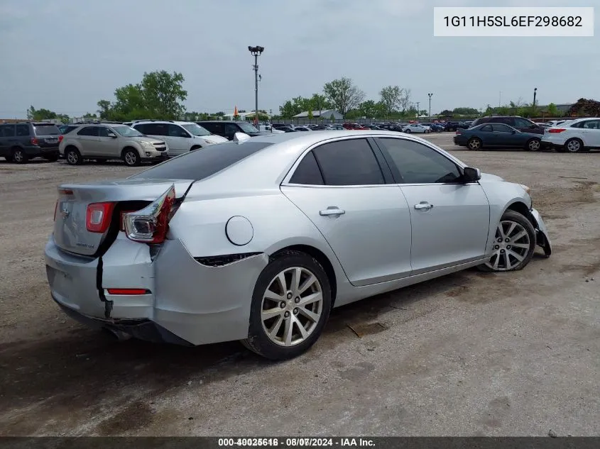 2014 Chevrolet Malibu 1Lz VIN: 1G11H5SL6EF298682 Lot: 40025616