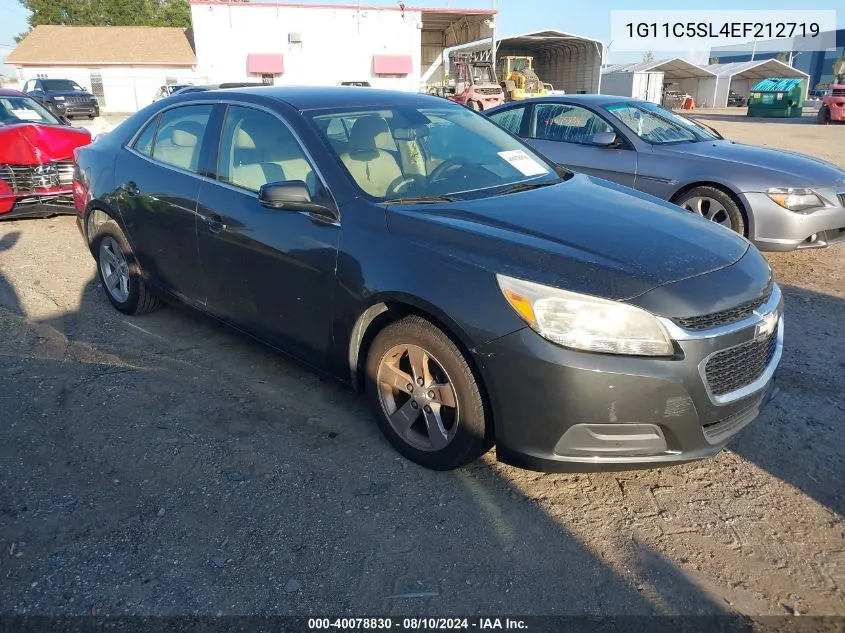 2014 Chevrolet Malibu 1Lt VIN: 1G11C5SL4EF212719 Lot: 40078830