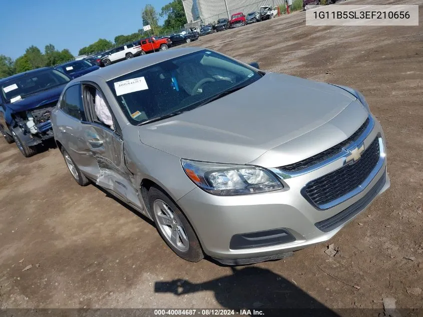 2014 Chevrolet Malibu 1Ls VIN: 1G11B5SL3EF210656 Lot: 40084687