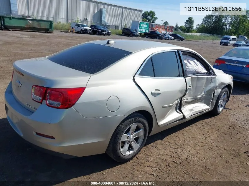 2014 Chevrolet Malibu 1Ls VIN: 1G11B5SL3EF210656 Lot: 40084687