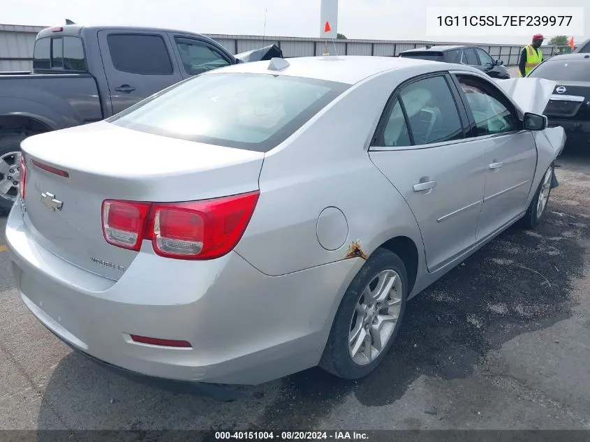 2014 Chevrolet Malibu 1Lt VIN: 1G11C5SL7EF239977 Lot: 40151004