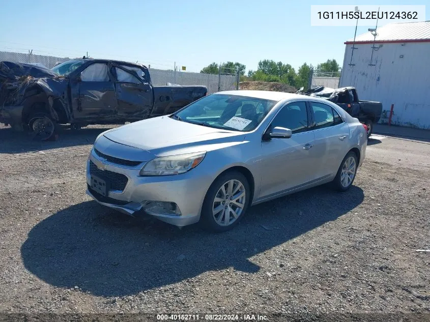 2014 Chevrolet Malibu 1Lz VIN: 1G11H5SL2EU124362 Lot: 40152711