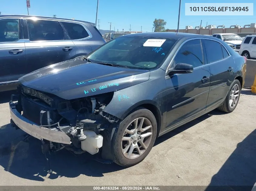 2014 Chevrolet Malibu 1Lt VIN: 1G11C5SL6EF134945 Lot: 40163254