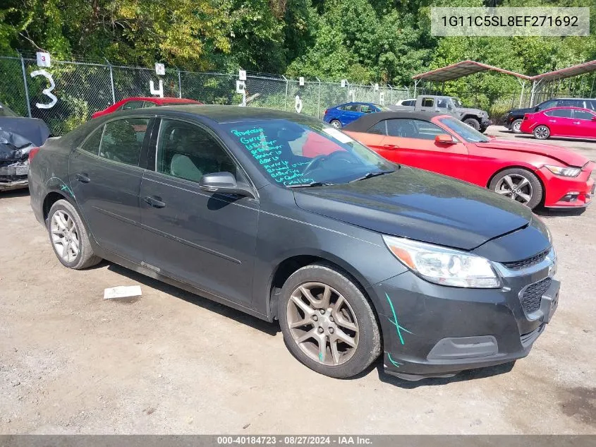 2014 Chevrolet Malibu 1Lt VIN: 1G11C5SL8EF271692 Lot: 40184723