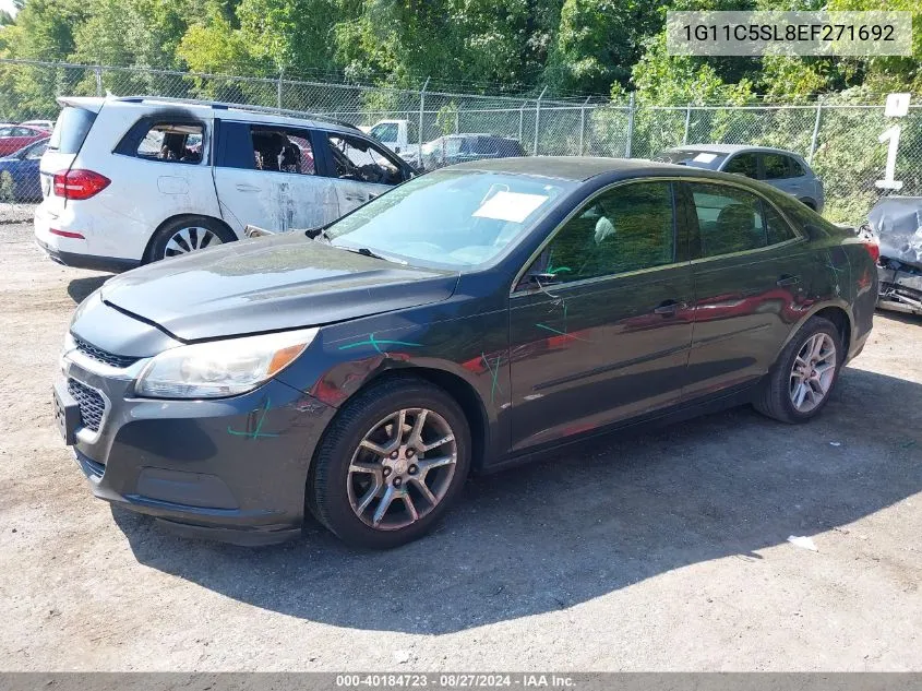 2014 Chevrolet Malibu 1Lt VIN: 1G11C5SL8EF271692 Lot: 40184723