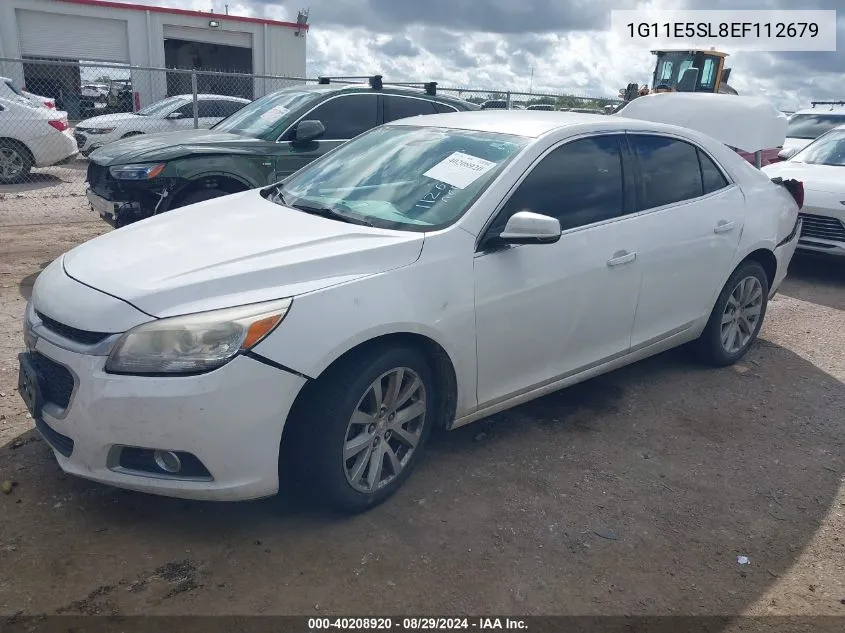 2014 Chevrolet Malibu 2Lt VIN: 1G11E5SL8EF112679 Lot: 40208920