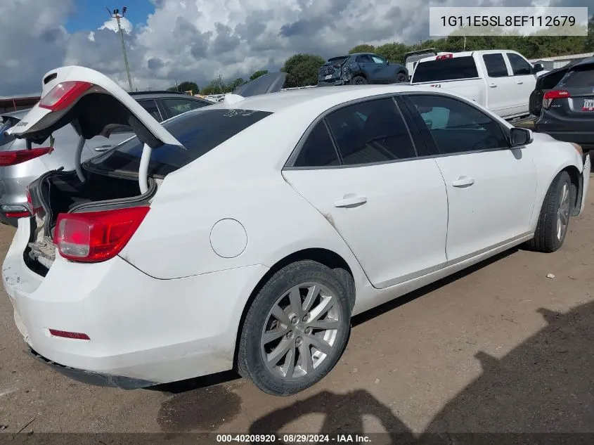 2014 Chevrolet Malibu 2Lt VIN: 1G11E5SL8EF112679 Lot: 40208920