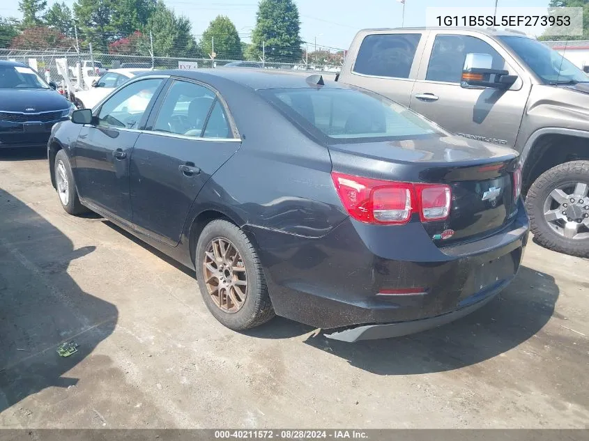 2014 Chevrolet Malibu 1Ls VIN: 1G11B5SL5EF273953 Lot: 40211572