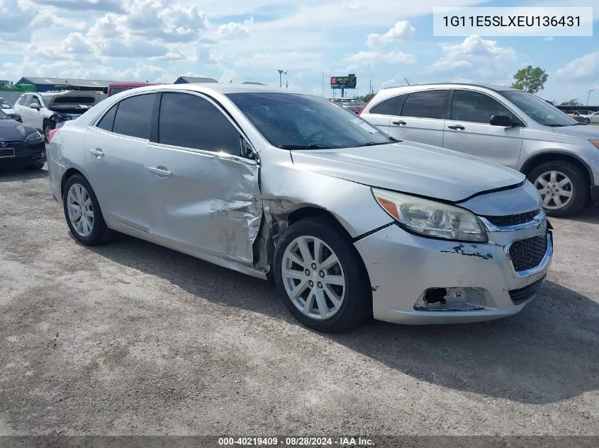 2014 Chevrolet Malibu 2Lt VIN: 1G11E5SLXEU136431 Lot: 40219409