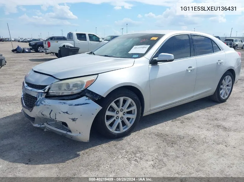 2014 Chevrolet Malibu 2Lt VIN: 1G11E5SLXEU136431 Lot: 40219409