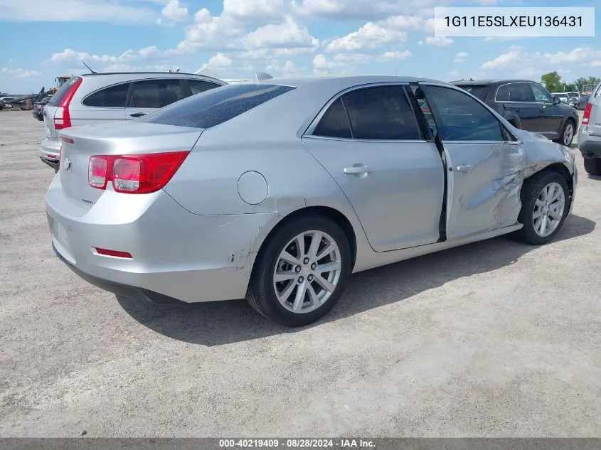 2014 Chevrolet Malibu 2Lt VIN: 1G11E5SLXEU136431 Lot: 40219409