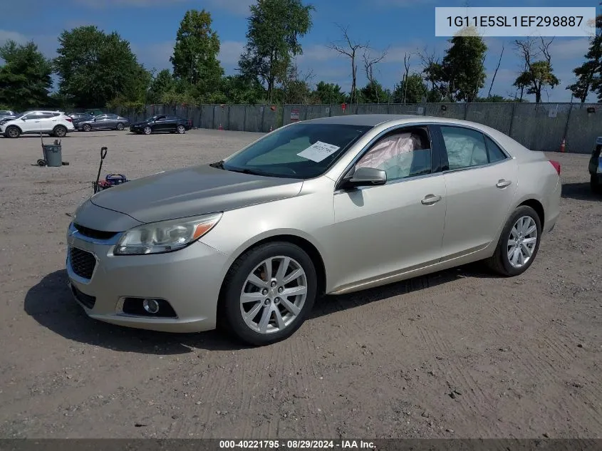 2014 Chevrolet Malibu 2Lt VIN: 1G11E5SL1EF298887 Lot: 40221795