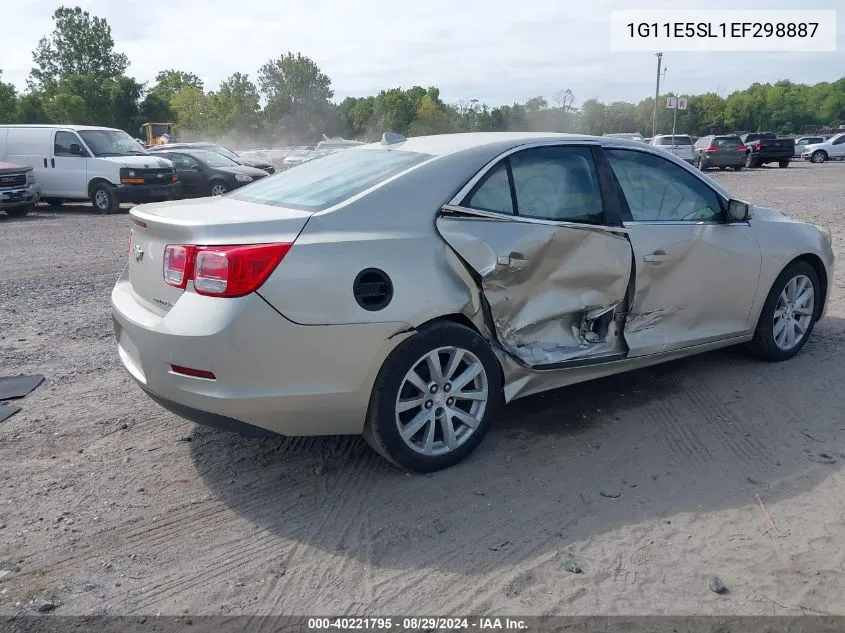 2014 Chevrolet Malibu 2Lt VIN: 1G11E5SL1EF298887 Lot: 40221795