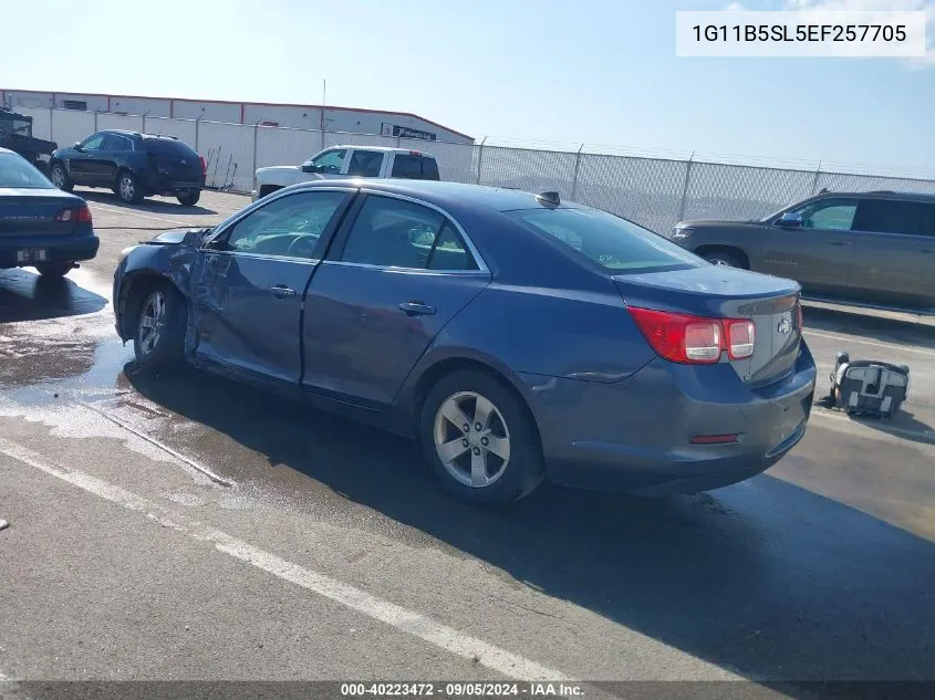 2014 Chevrolet Malibu 1Ls VIN: 1G11B5SL5EF257705 Lot: 40223472