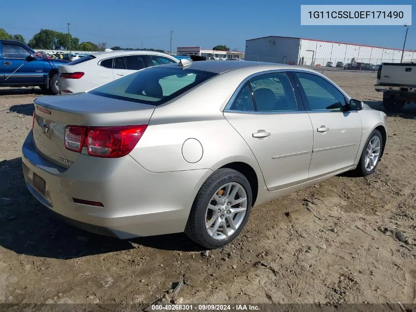 2014 Chevrolet Malibu 1Lt VIN: 1G11C5SL0EF171490 Lot: 40268301