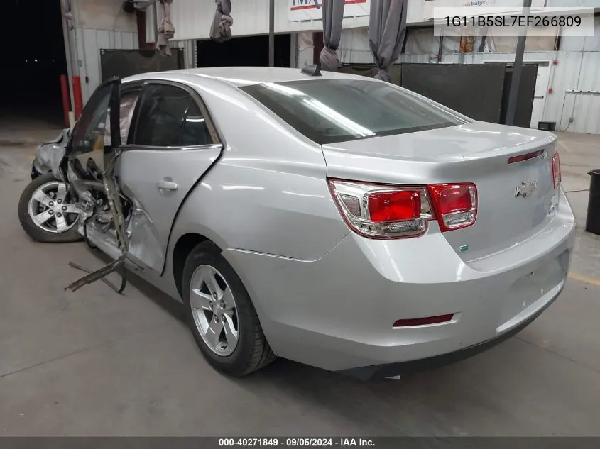 2014 Chevrolet Malibu Ls VIN: 1G11B5SL7EF266809 Lot: 40271849