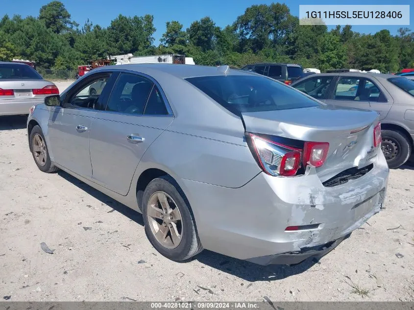 2014 Chevrolet Malibu 1Lz VIN: 1G11H5SL5EU128406 Lot: 40281021