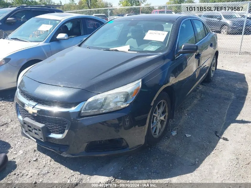 2014 Chevrolet Malibu Ls VIN: 1G11B5SL7EF179587 Lot: 40297879