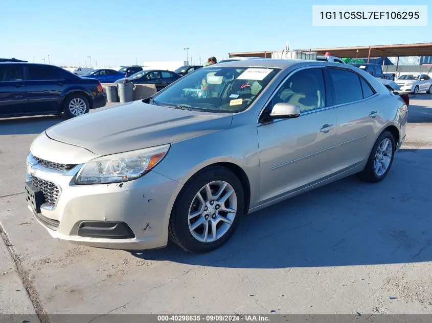 2014 Chevrolet Malibu 1Lt VIN: 1G11C5SL7EF106295 Lot: 40298635