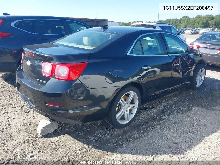 2014 Chevrolet Malibu 2Lz VIN: 1G11J5SX2EF208497 Lot: 40309263