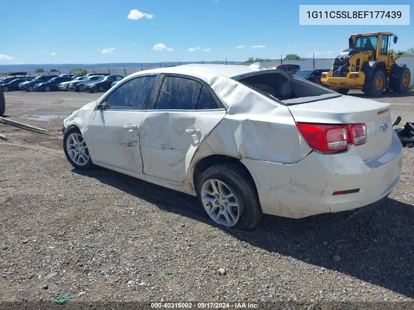 2014 Chevrolet Malibu 1Lt VIN: 1G11C5SL8EF177439 Lot: 40315002