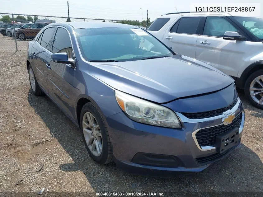 2014 Chevrolet Malibu 1Lt VIN: 1G11C5SL1EF248867 Lot: 40315463