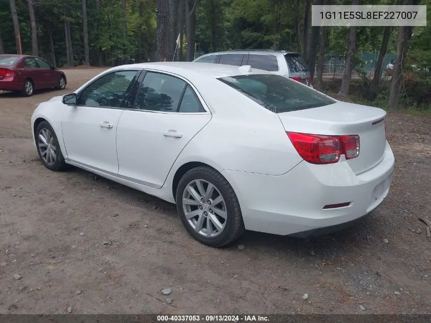 2014 Chevrolet Malibu 2Lt VIN: 1G11E5SL8EF227007 Lot: 40337053