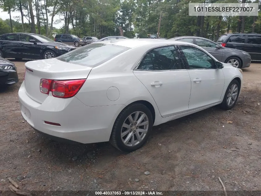 2014 Chevrolet Malibu 2Lt VIN: 1G11E5SL8EF227007 Lot: 40337053