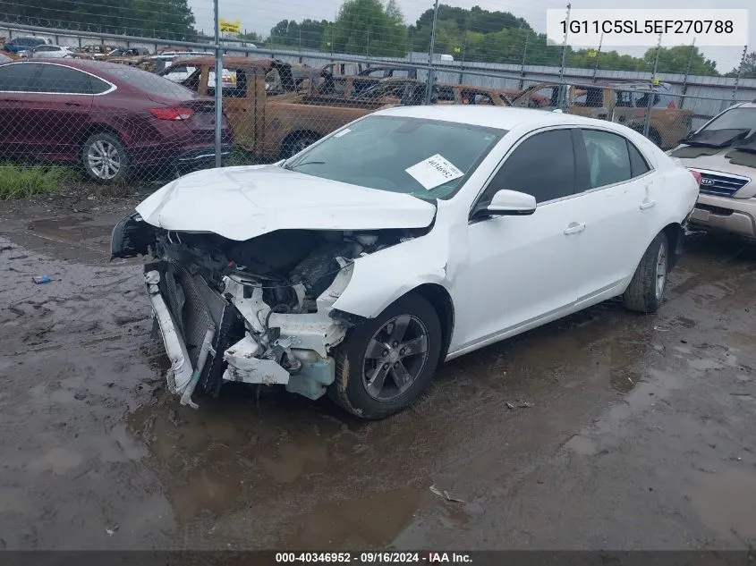 2014 Chevrolet Malibu 1Lt VIN: 1G11C5SL5EF270788 Lot: 40346952