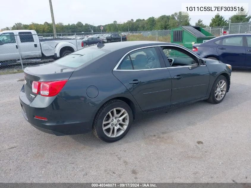 2014 Chevrolet Malibu 1Lt VIN: 1G11C5SL7EF303516 Lot: 40348071