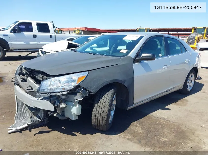 2014 Chevrolet Malibu 1Ls VIN: 1G11B5SL8EF255947 Lot: 40359245