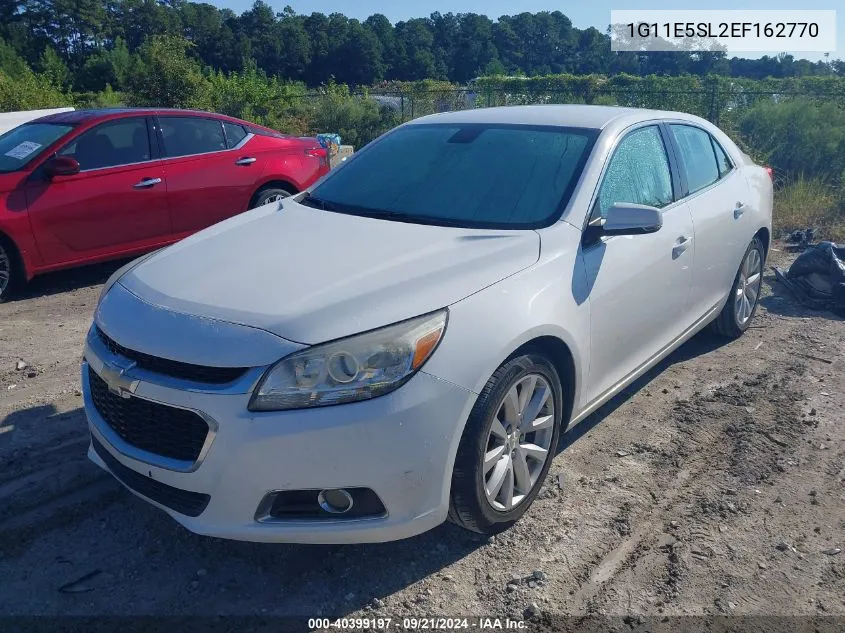 2014 Chevrolet Malibu 2Lt VIN: 1G11E5SL2EF162770 Lot: 40399197