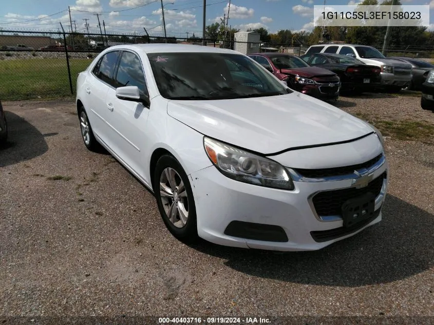 2014 Chevrolet Malibu 1Lt VIN: 1G11C5SL3EF158023 Lot: 40403716