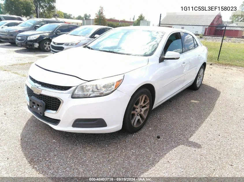 2014 Chevrolet Malibu 1Lt VIN: 1G11C5SL3EF158023 Lot: 40403716