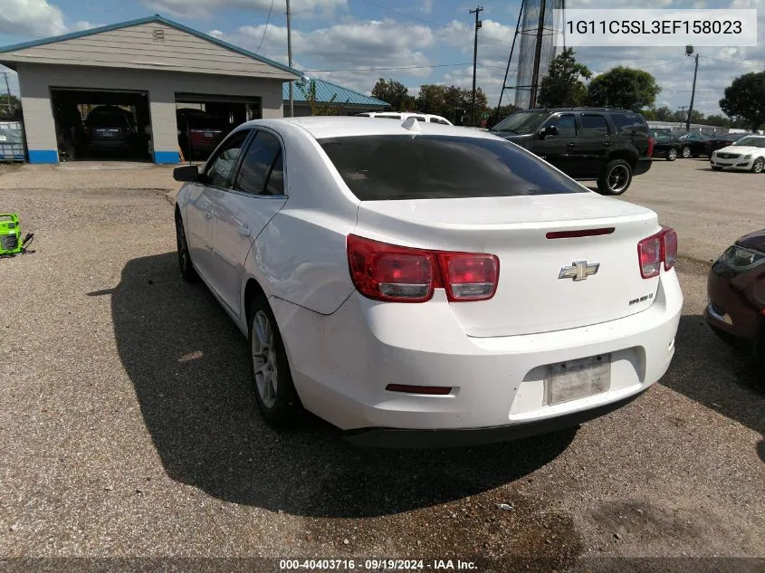 2014 Chevrolet Malibu 1Lt VIN: 1G11C5SL3EF158023 Lot: 40403716