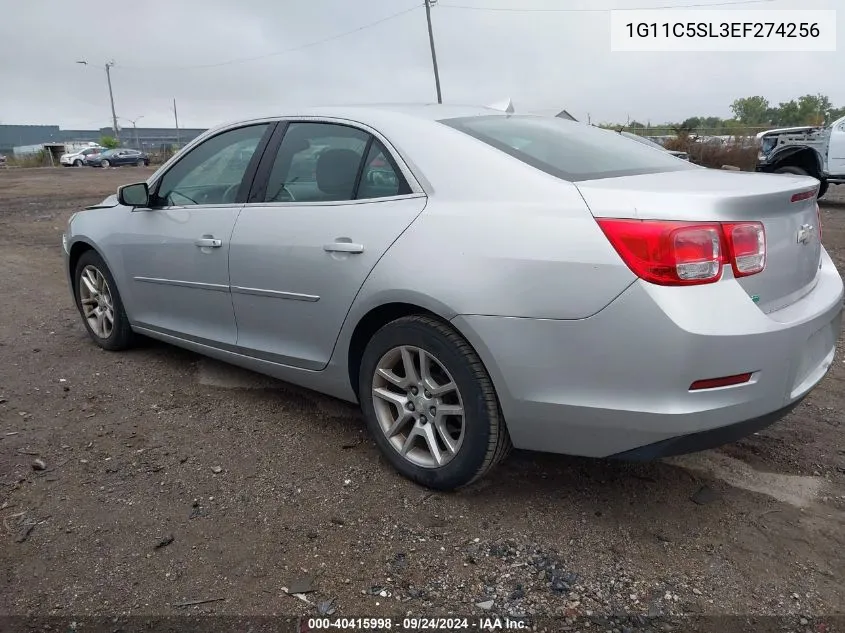 2014 Chevrolet Malibu 1Lt VIN: 1G11C5SL3EF274256 Lot: 40415998